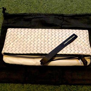 Brand New Christopher Kon Lambskin Clutch